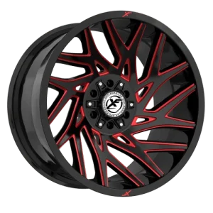 XF Off-Road – XF-229 – Black – 20″x10″ -12mm – Summer Wheels – XF-229201081651170-12GBMLR